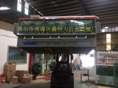 12米不銹鋼鍋片蝕刻機(jī)出貨！