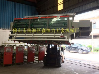 不銹鋼鍋片蝕刻機(jī)裝車(chē)發(fā)貨！
