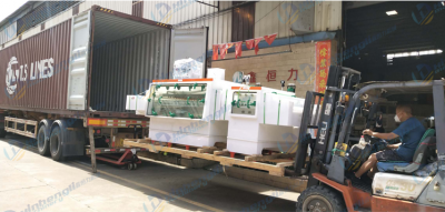 印度客戶定制金屬蝕刻機裝柜出貨！